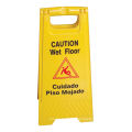 Yellow signboard pp plastic road traffic wet floor warning notice safety caution warning sign board stands